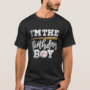 I m The Birthday Boy Baseball Baller Family Matchi T-Shirt
