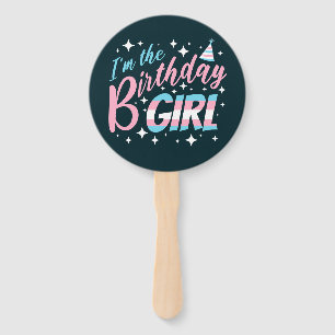 I’m the Birthday Girl, Photo Hand Fan