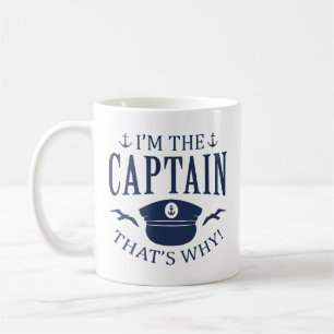 I’m The Captain Coffee Mug