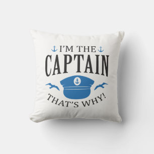 I’m The Captain Cushion