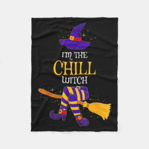 I’m The Chill Witch Family Matching Costume Hallow Fleece Blanket