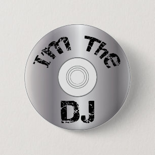 I.m The DJ Button Badge