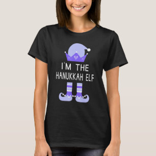 I M The Hanukkah Elf Funny Christmas Matching Grou T-Shirt