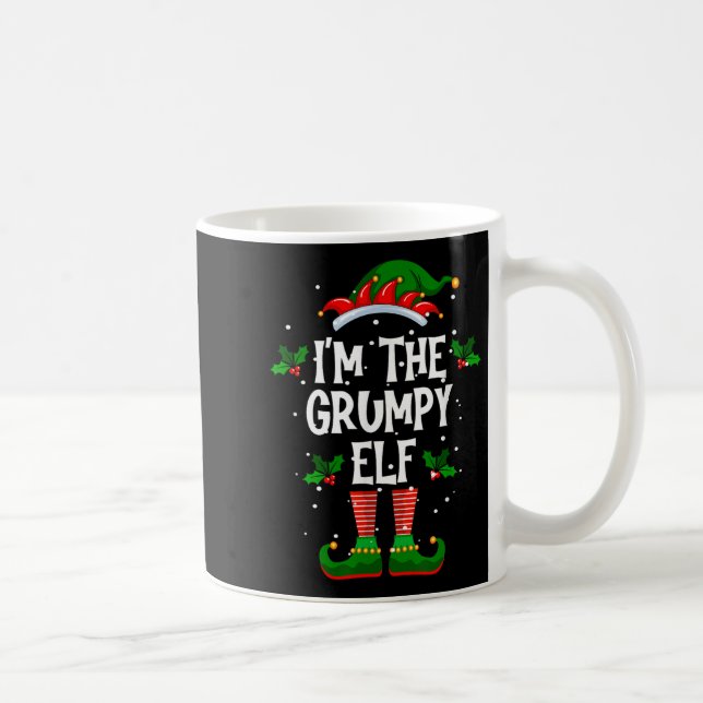 I’m The Mpy Elf Christmas Xmas Pajama Pj Men Women Coffee Mug (Right)
