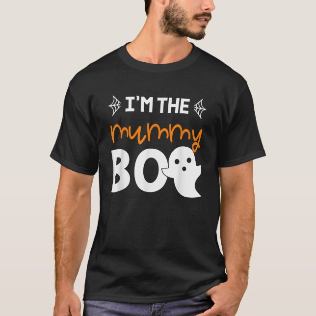 I m the Mummy Boo Family Costume Halloween PJs T-Shirt (Front)