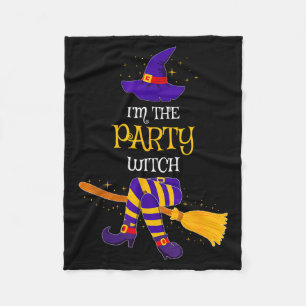 I’m The Party Witch Family Matching Costume Hallow Fleece Blanket