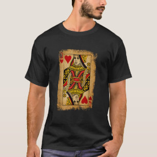 I m the Queen of Hearts Vintage Couple s T-Shirt