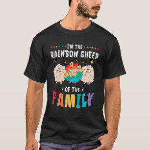 I m The Rainbow Sheep Of The Family Proud Gay Lgbt T-Shirt