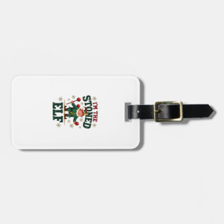 I�m The Stoned Elf Vintage Christmas Dabbing Unico Luggage Tag