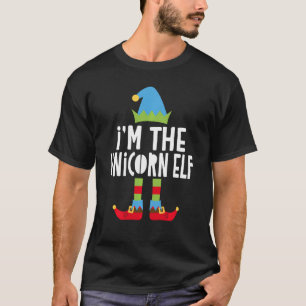 I M The Unicorn Elf  Matching Christmas Costume T-Shirt