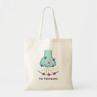I’m Thinking Neuron Synapse Tote Bag