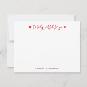 I’m Truly Grateful For You Card