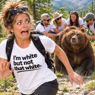 I’m White But Not That White Funny Statement T-Shirt
