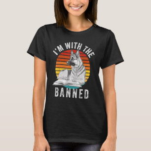 I m With The Banned Read Banned Books BookWorm 2 T-Shirt