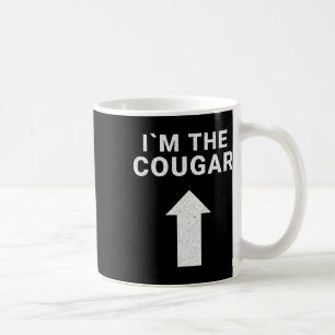 I´m With The Cougar Humor Halloween Birthday Gift  Coffee Mug