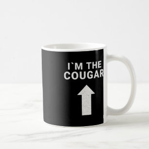 I´m with the Cougar Humour Halloween Birthday Gift Coffee Mug