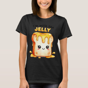 I’m With The Jelly Funny Matching Couple Cute Kawa T-Shirt