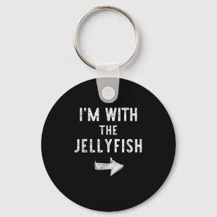 I’m With The Jellyfish Halloween Couple Costume Je Key Ring