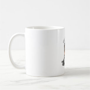 I’m With The Witch Vintage Halloween Coffee Mug