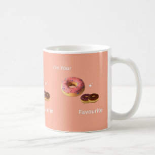 I’m Your Favourite – Cute Donut Design Coffee Mug