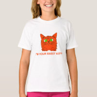 I’m Your Sweet Kitty - Red Cat by artist Lukian