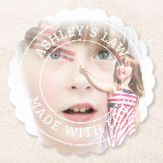 I made a law paper coaster