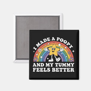 I Made A Poopy Funny Inappropriate Vacation Swap  Magnet