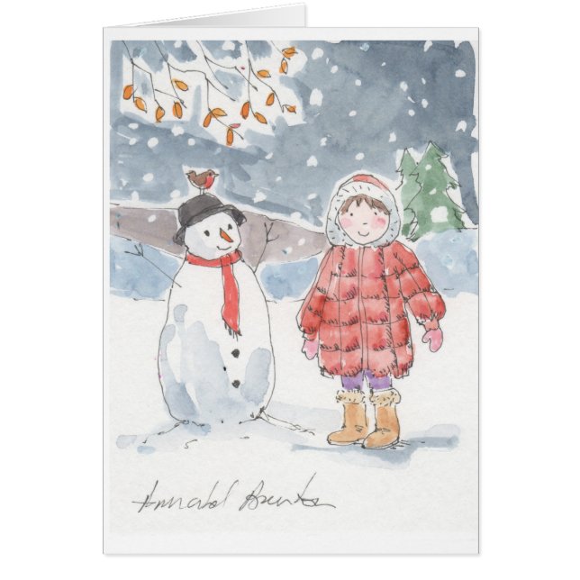 I made a Snowman! (Front)