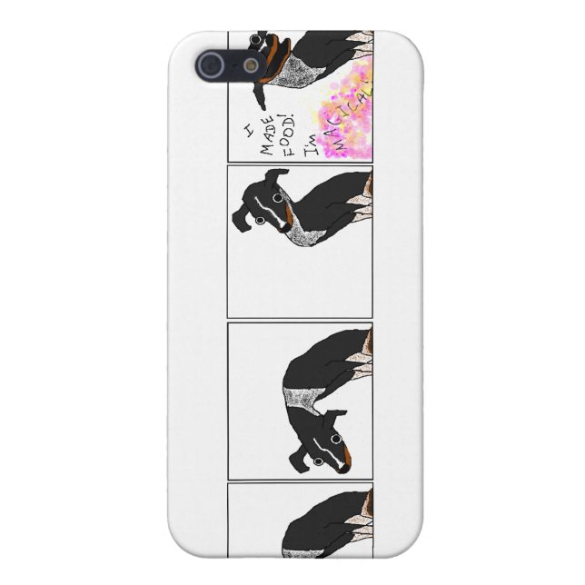 "I made food" iPhone Case (Back)