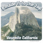 I made it to the Top Sculpture Standing Photo Sculpture<br><div class="desc">This half dome photo sculpture makes a great paperweight. Put it on your desk and let everyone know. I made it to the top!</div>