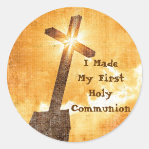 I Made My First Holy Communion Stickers