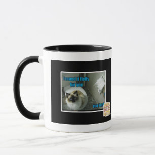 I maed it fluffy fur you mug