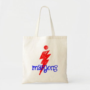 i mahjong fashionable maven players tote bags