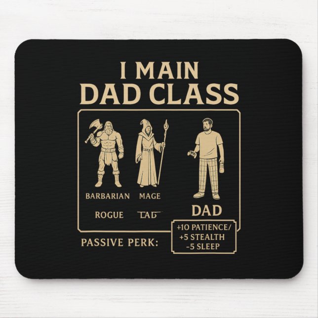 I Main Dad Cl  Mouse Mat (Front)