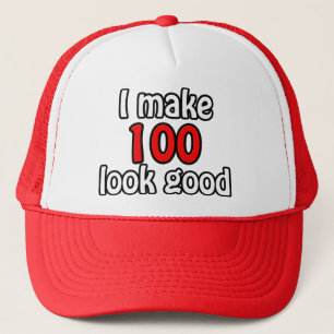 I make 100 garlic good trucker hat