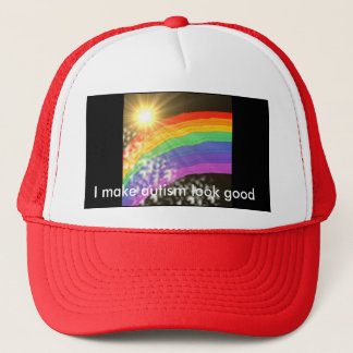 I make autism look good trucker hat