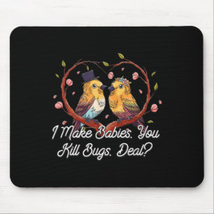 I Make Babies Funny Bride Humour Future Wife Weddi Mouse Mat