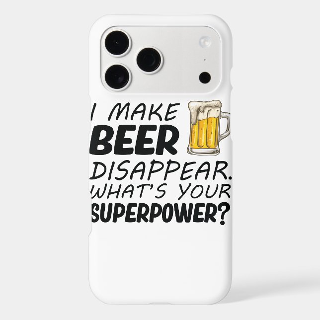 I Make Beer Disappear (Back)