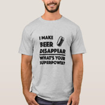 I Make Beer Disappear - Men's Basic T-Shirt