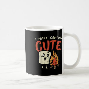 I Make Camping Cute Marshmallow Campfire Camper Ki Coffee Mug