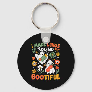 I Make Lungs Sound Bootiful Resratory Therast Hall Key Ring