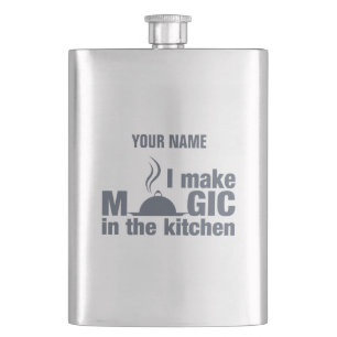 I Make Magic custom flask