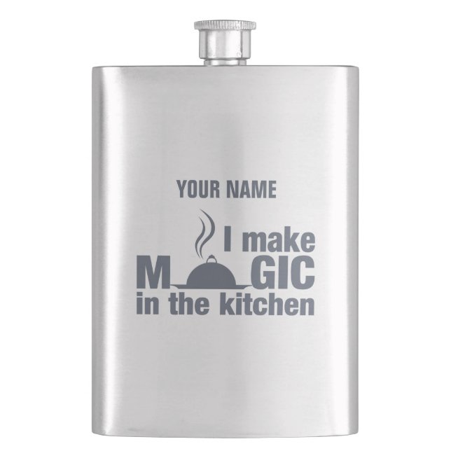 I Make Magic custom flask (Front)