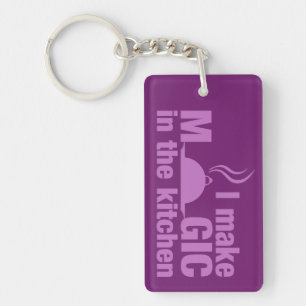 I Make Magic custom key chain