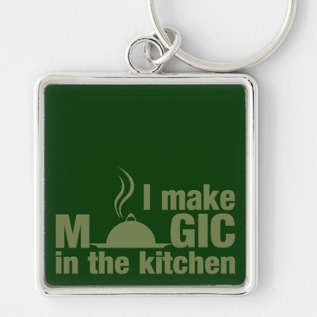 I Make Magic custom key chain (Front)