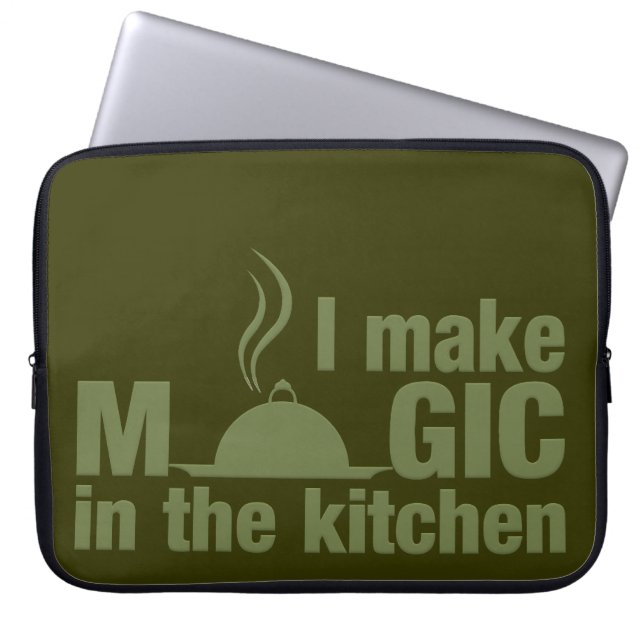 I Make Magic custom laptop sleeve (Front)