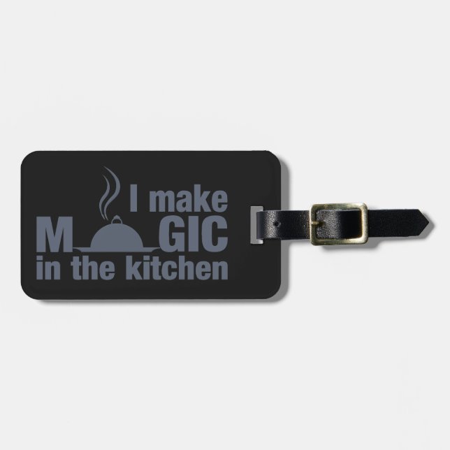 I Make Magic custom luggage tag (Front Horizontal)
