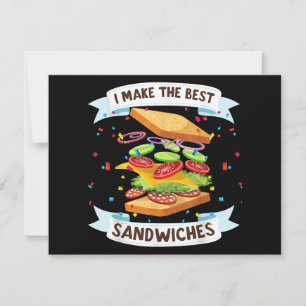 I Make The Best Sandwiches Dress for Food Lovers -