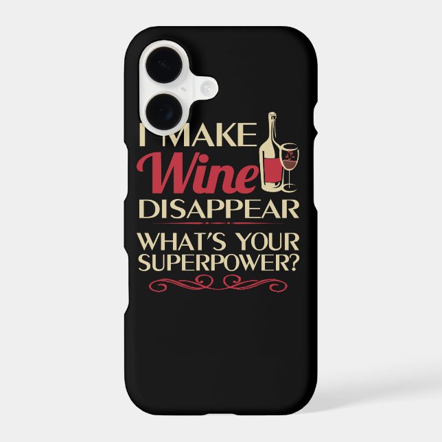 I make Wine Disappear (Back)