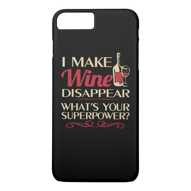 I make Wine Disappear Case-Mate iPhone Case (Back)